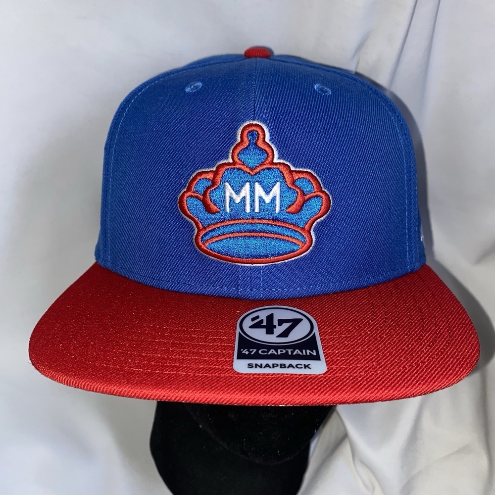 Men's '47 Blue Miami Marlins 2021 City Connect Captain Snapback Hat NEW